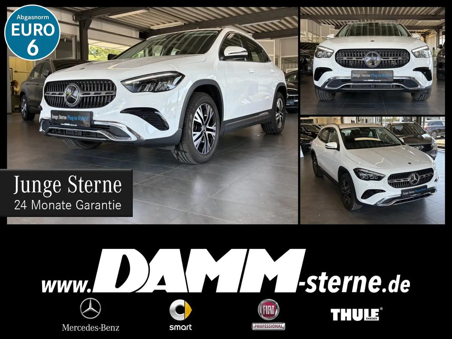Mercedes-Benz GLA 250 GLA 250 e Progr. Adv./AHK/TWA/Distronic/Winter-P Weiß - 1