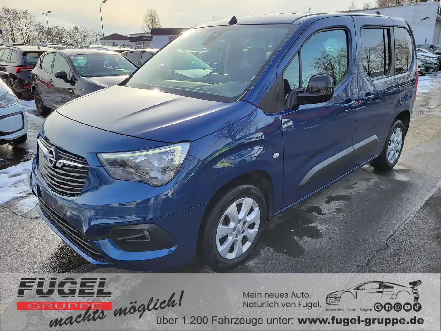 Opel Combo Life 1.5 D Elegance Standhzg.|Navi|SHZ Bleu - 1