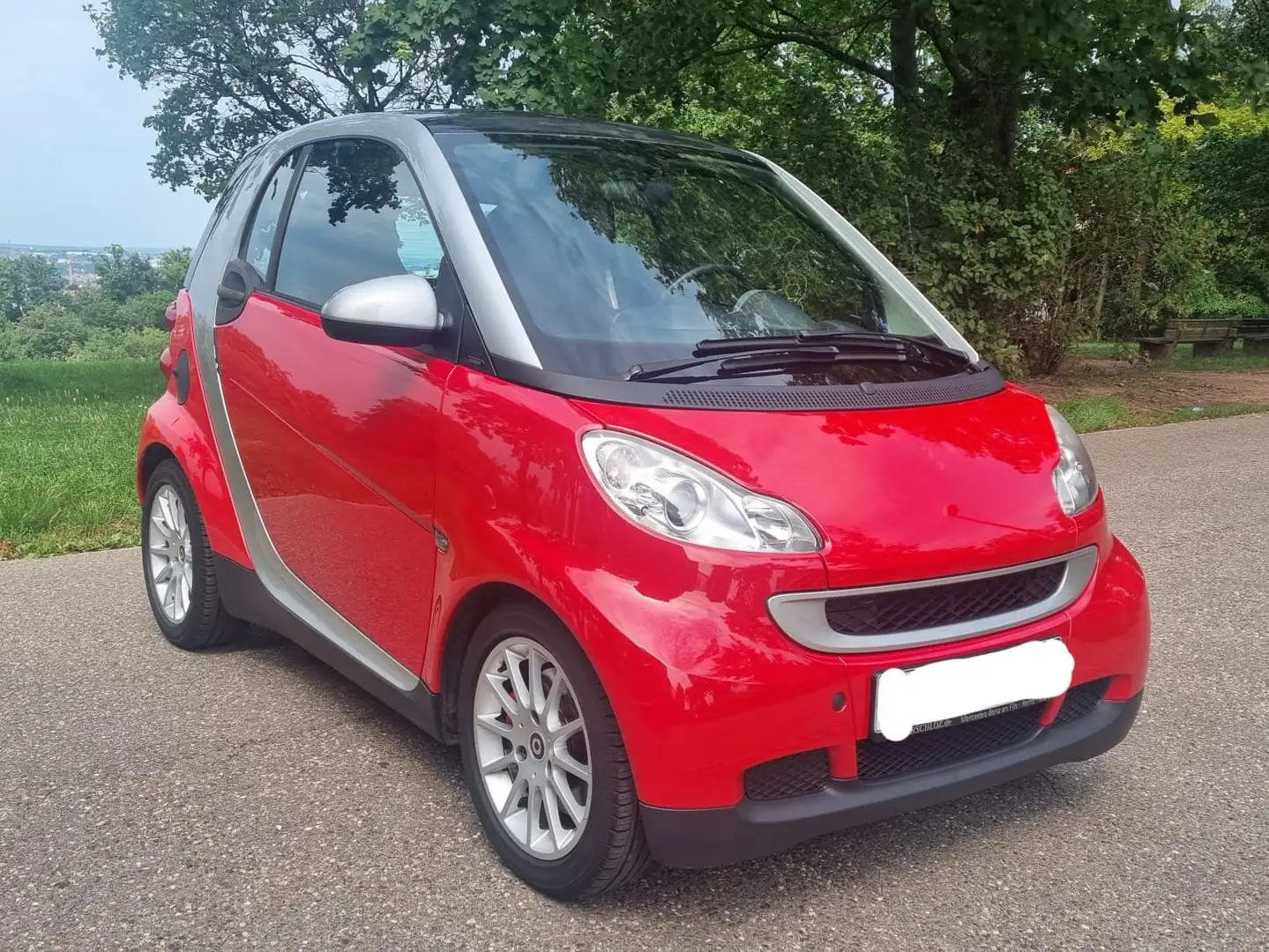 smart forTwo softouch passion mhd Sitzheizung Klima Pano 451 Rot - 2