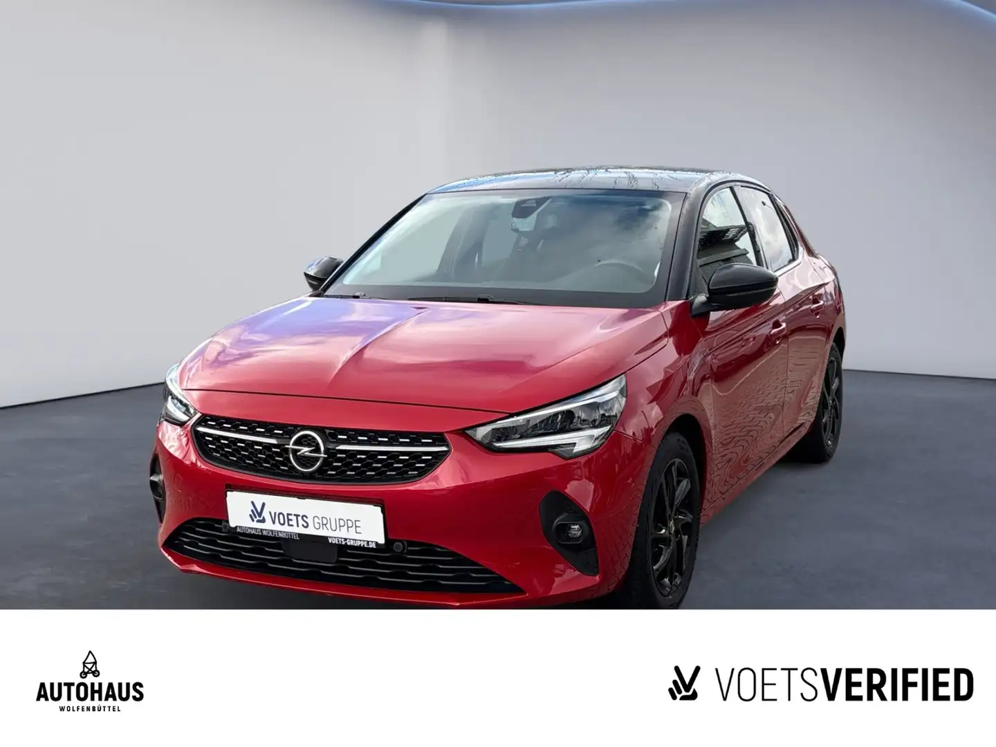 Opel Corsa F Elegance 1.2 Turbo Aut. BT KAMERA SHZ Rot - 1