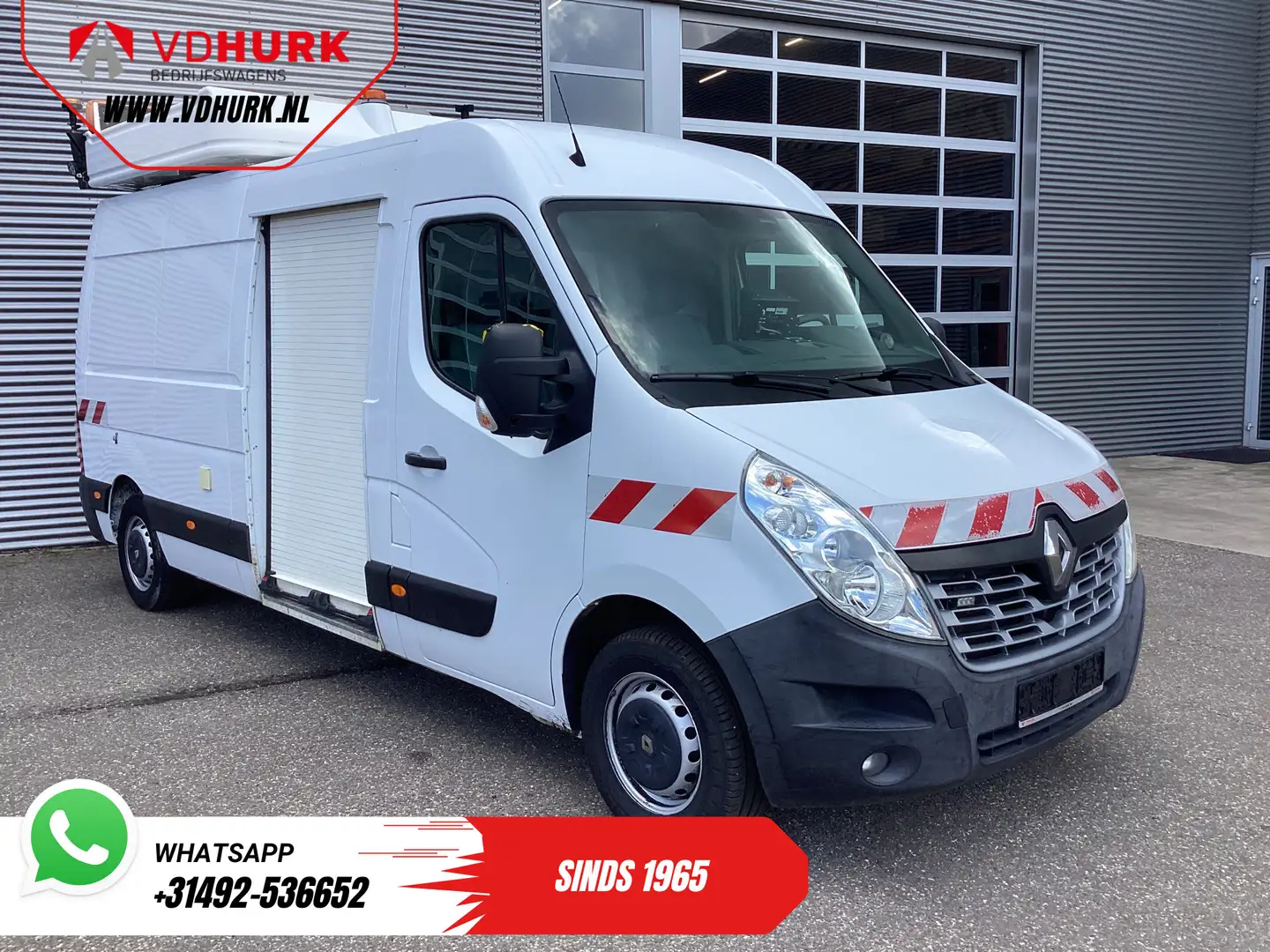 Renault Master 2.3 dCi 145 PK L3H2 EXPORT ONLY Chevron/ Safety/ A Bianco - 1