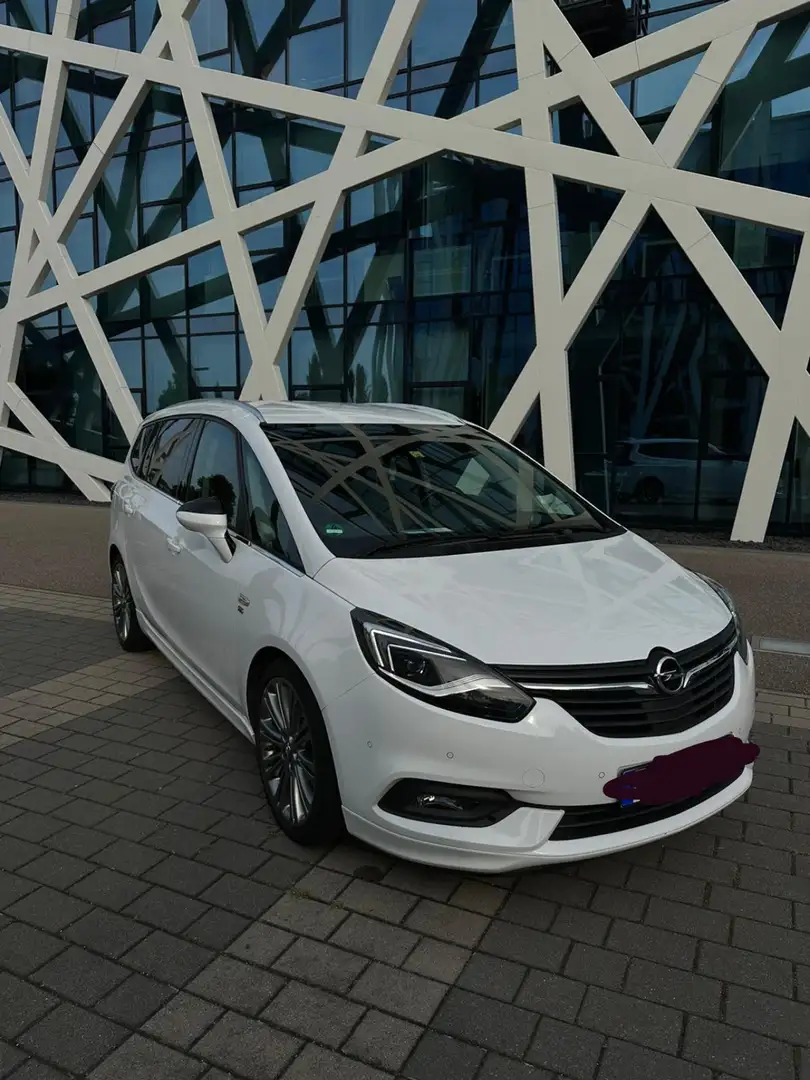 Opel Zafira Tourer OPC Line Blanc - 1
