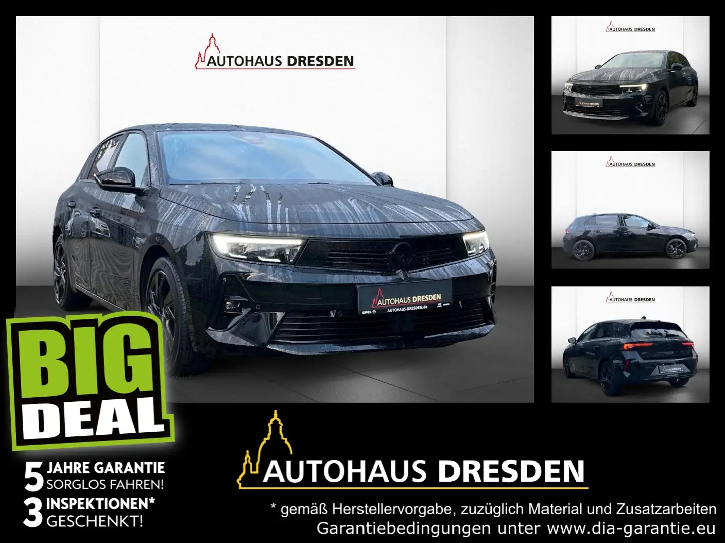 Opel Astra L 1.6 Turbo Plugin GS Line LED Noir - 1