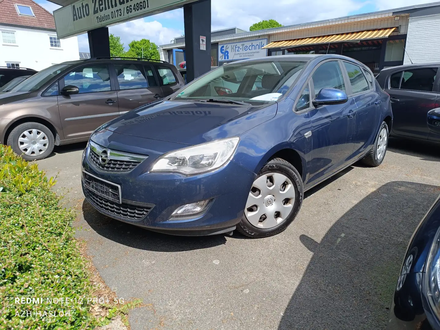 Opel Astra Edition Bleu - 1