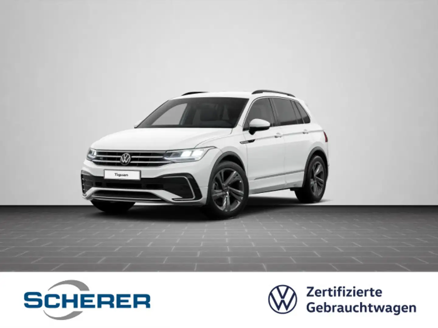 Volkswagen Tiguan R-Line 1.5 TSI DSG KAMERA AHK NAVI Weiß - 1