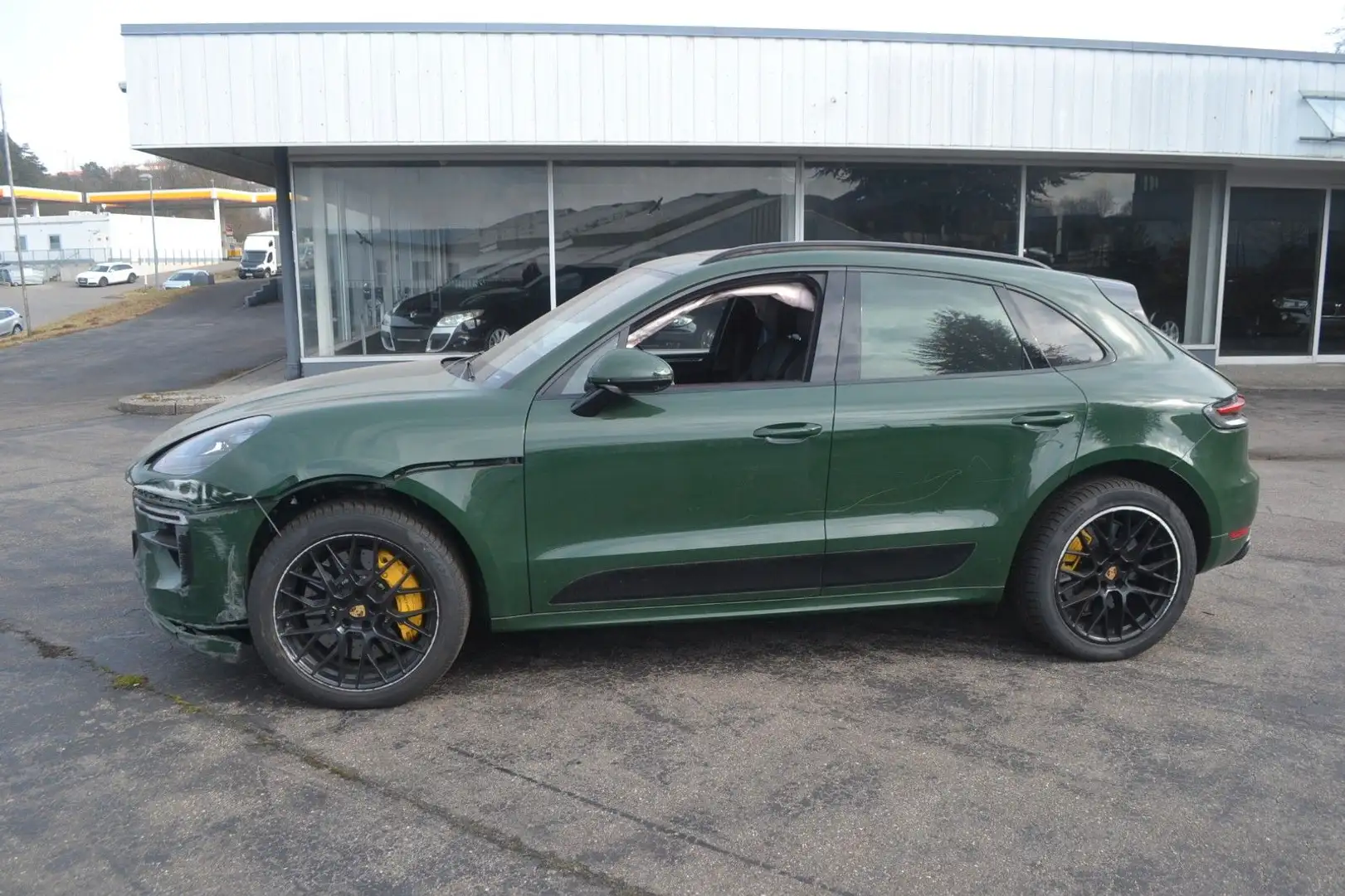 Porsche Macan Turbo Grün - 1