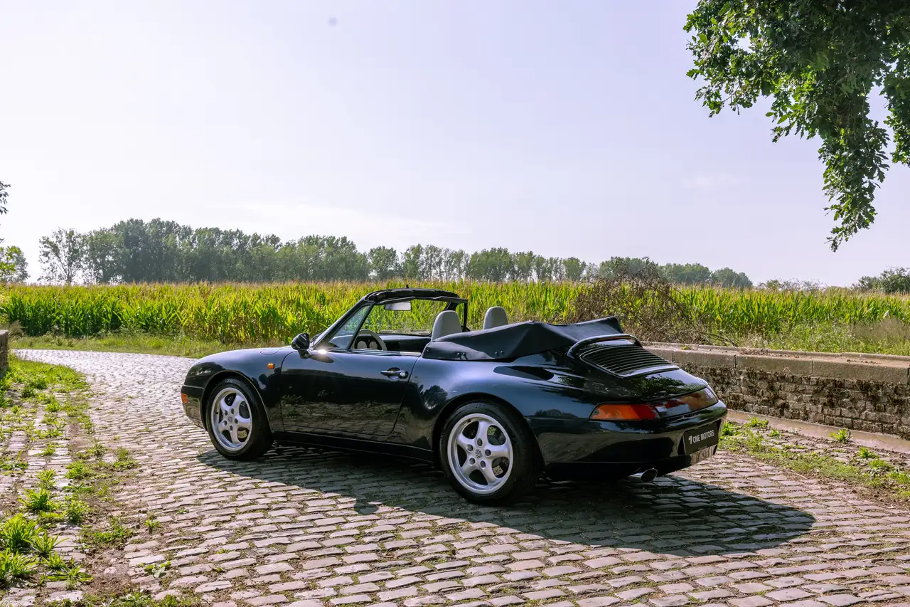Porsche 993 Carrera 2 Cabriolet - Sonderwunsch options - Low mileage - Full History, foto 7
