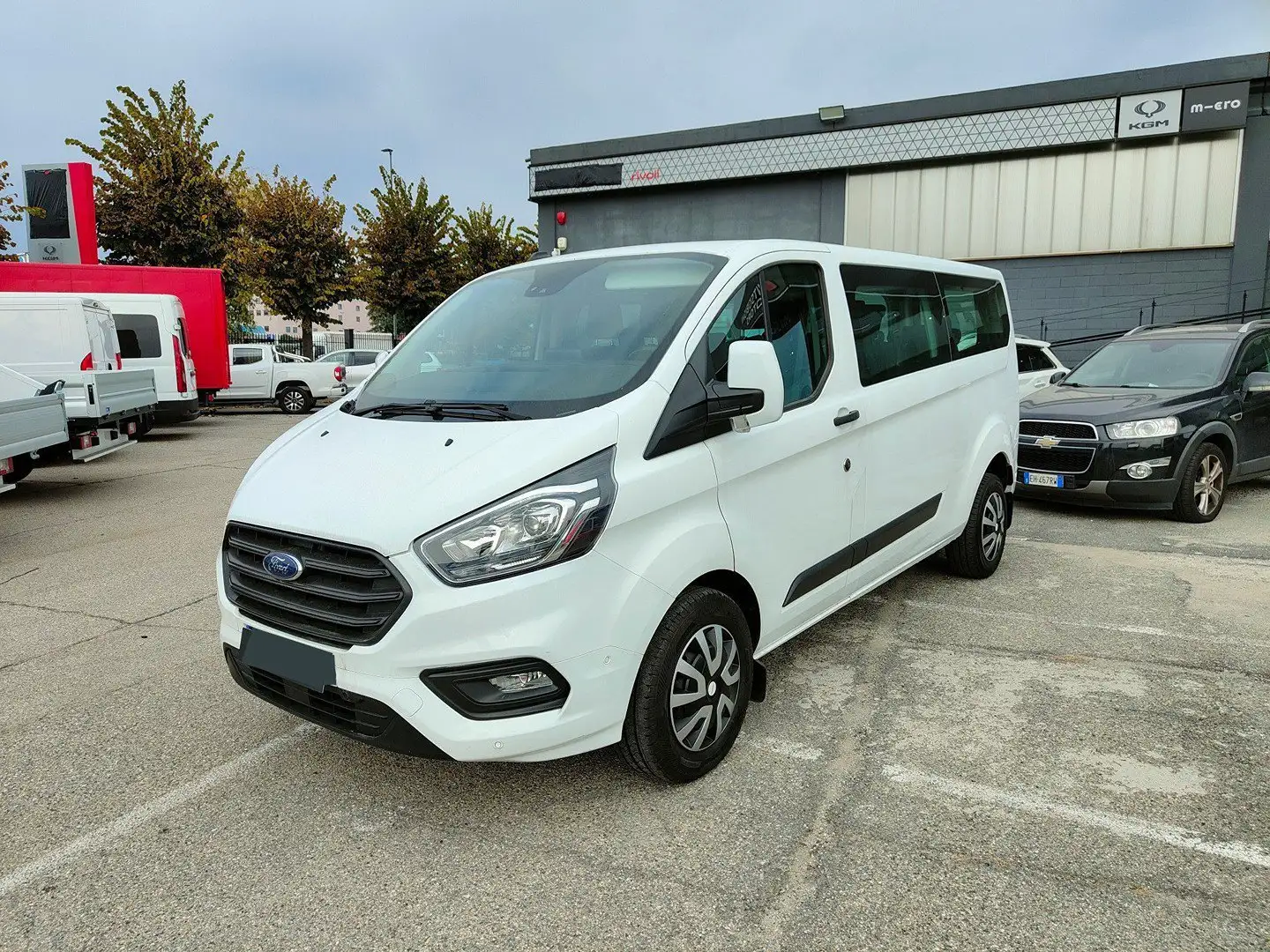 Ford Transit Custom Transit Custom 320 2.0 EcoBlue  Combi Trend Blanc - 1