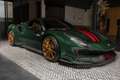 Ferrari 488 Pista |Full Carbon|Verde british green|Atelier|JBL Groen - thumbnail 1