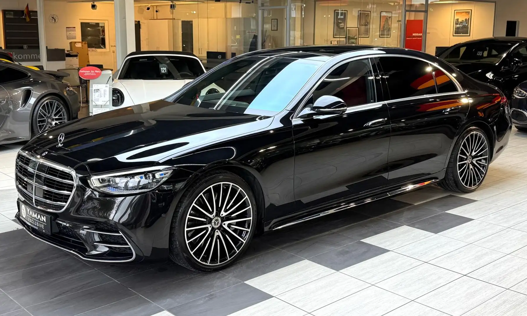 Mercedes-Benz S 580 4M Lang AMG*Pano*HuD*Burm4D*Chaff*TV*4,5° Zwart - 2