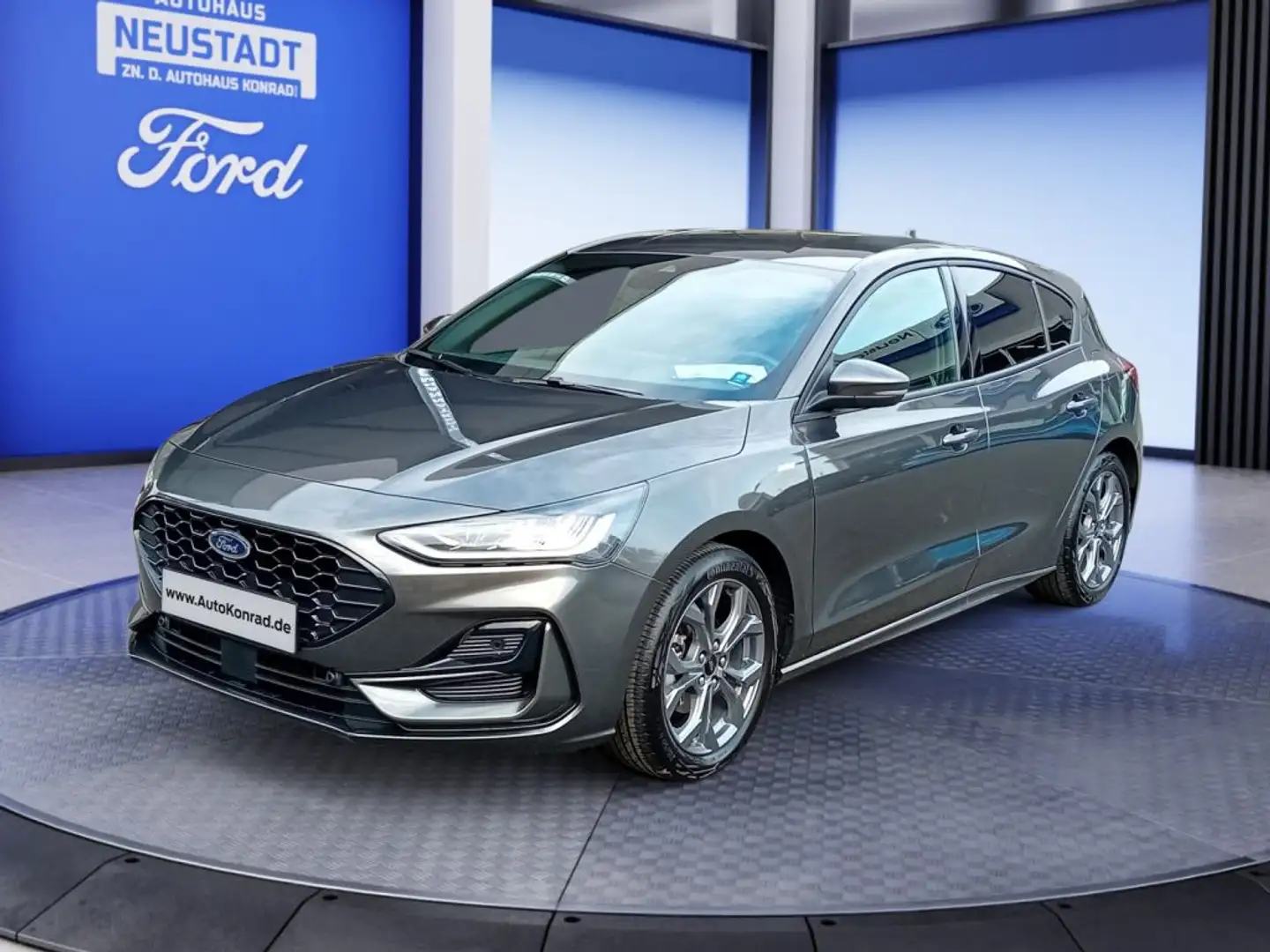 Ford Focus 1.0 MHEV Aut. ST-LINE X *ACC*Kamera*WinterPk* Grijs - 1