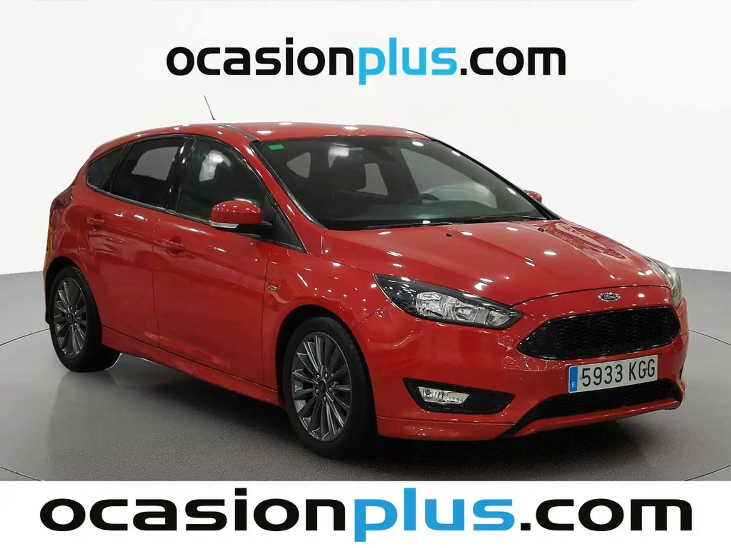 Ford Focus 1.0 Ecoboost Auto-S&S ST-Line 125 Rojo - 2