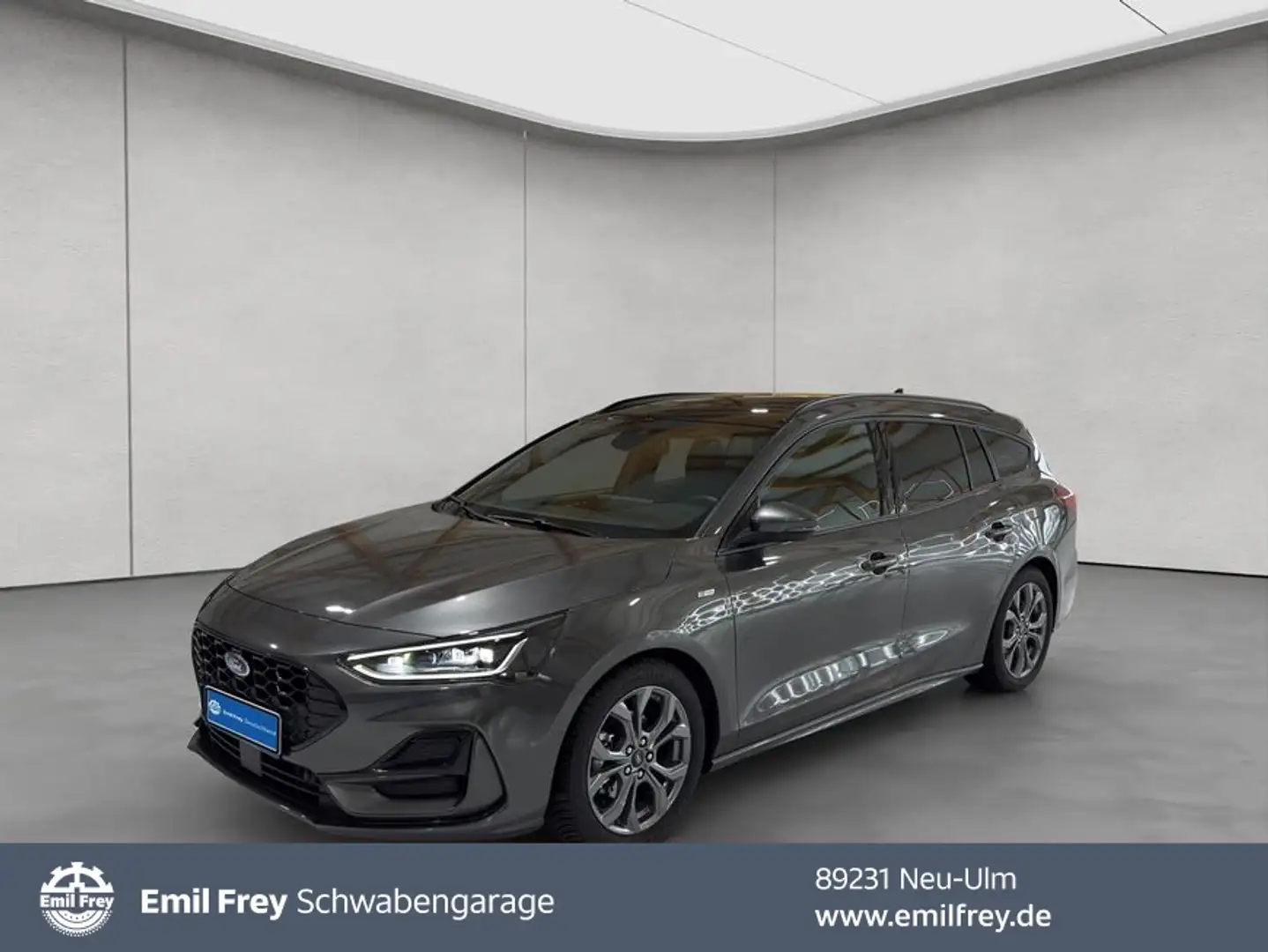 Ford Focus Turnier 1.0 EcoBoost Hybrid Aut. ST-LINE X Grau - 1
