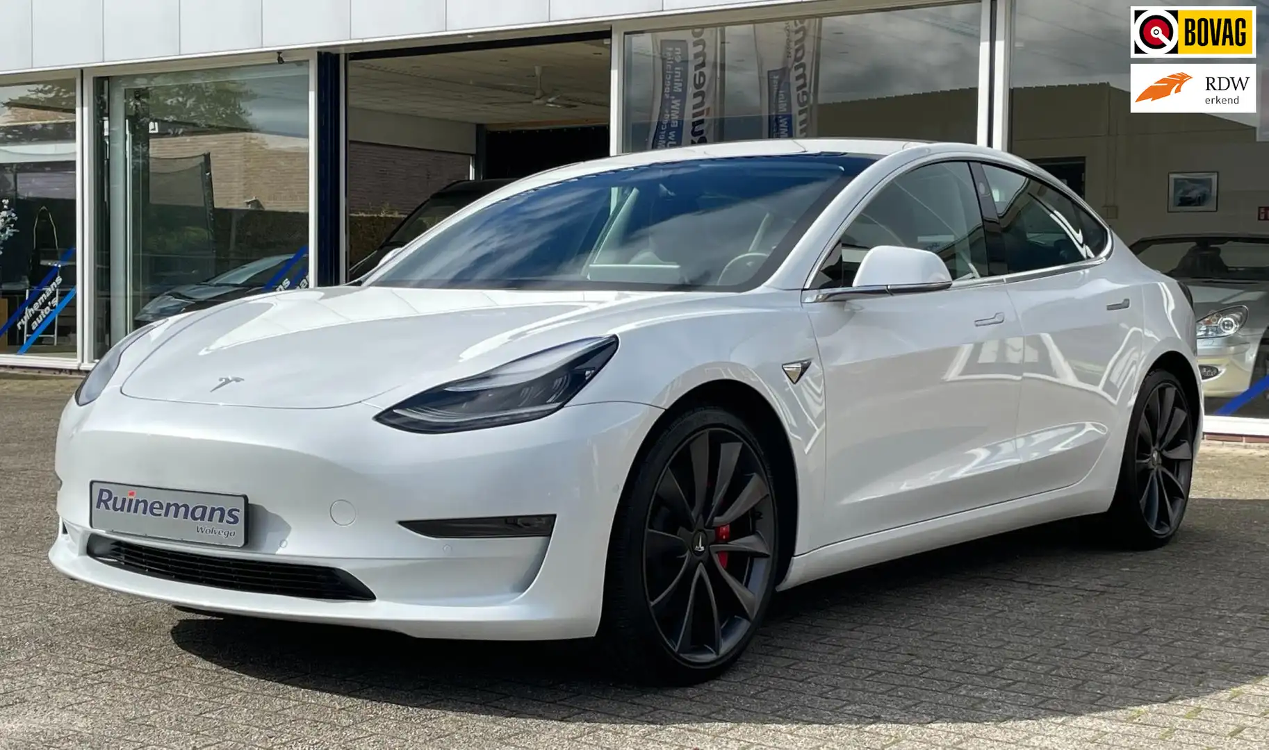 Tesla Model 3 Performance 75 kWh 462PK / 1E EIG / AWD / AUTOPILO Wit - 1