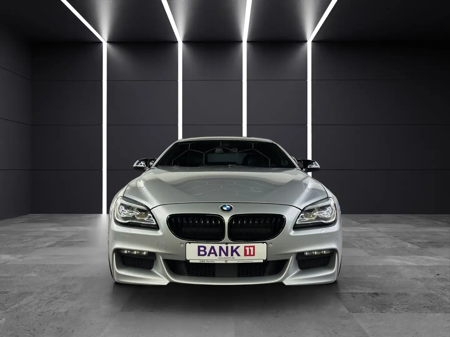 BMW 640 640d Gran Coupé F06 M-Sport  HUD ACC LED 360 Argent - 2