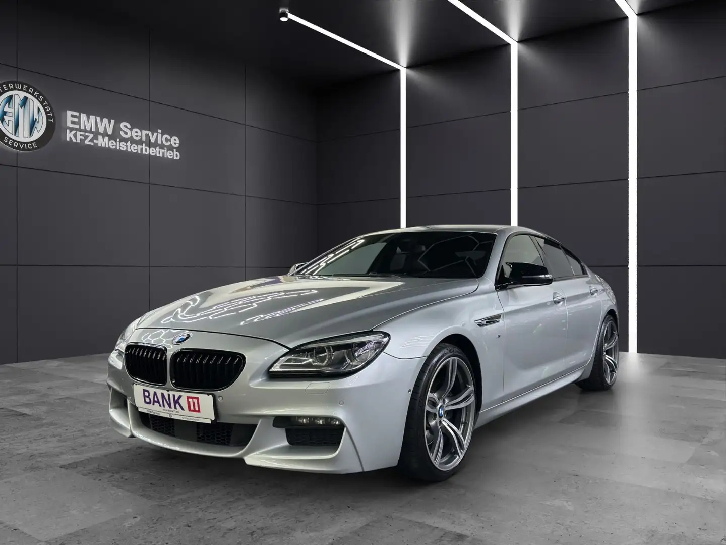 BMW 640 640d Gran Coupé F06 M-Sport  HUD ACC LED 360 Argent - 1