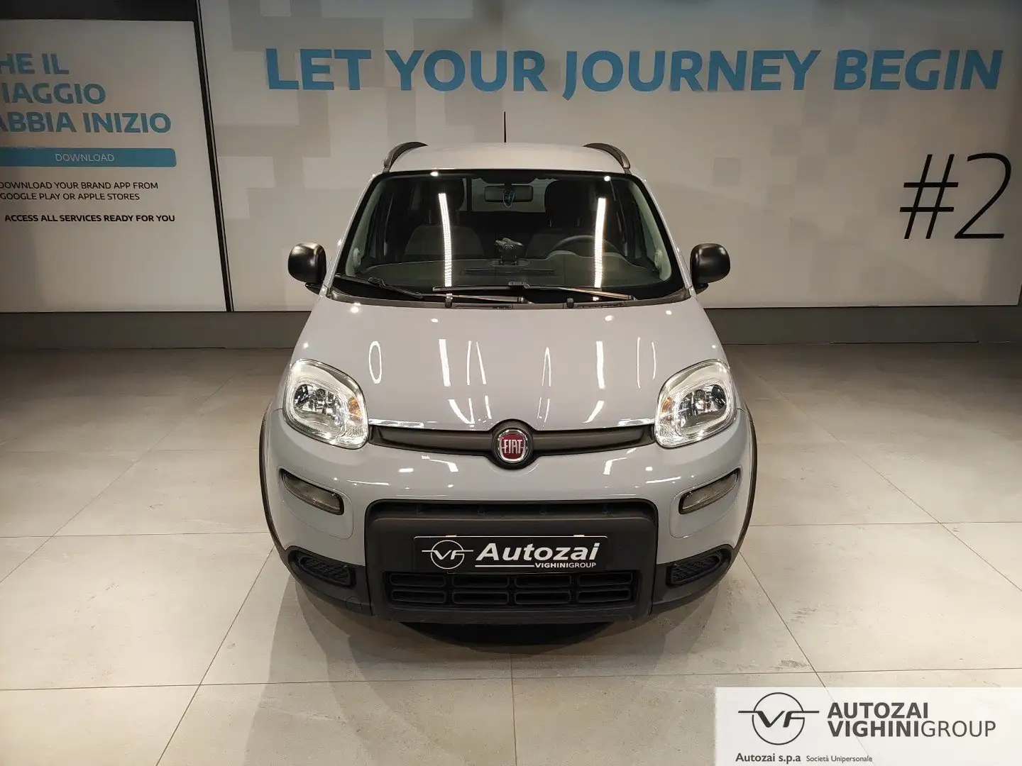 Fiat Panda Panda 1.0 FireFly S&S Hybrid City Life Gris - 2