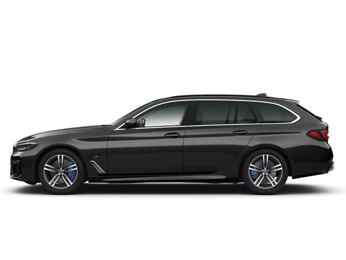 BMW 530 iA Touring M Sport AHK Panorama Head-Up Hinterachs Zwart - 2