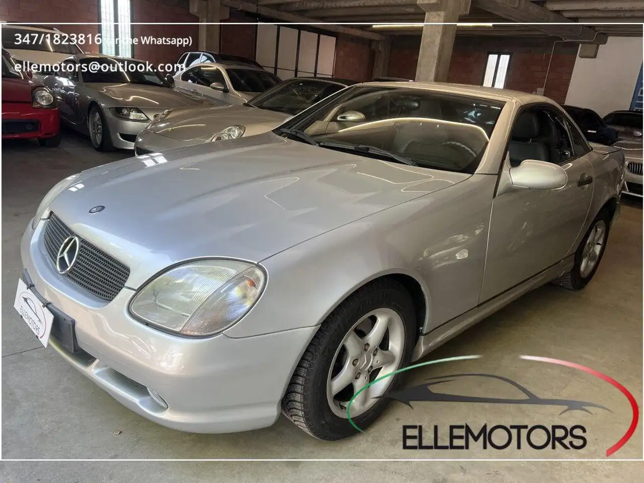 Mercedes-Benz SLK 230 KOMPRESSOR MANUALE – PACCHETTO AMG – TAGLIANDI MERCEDES, foto 2