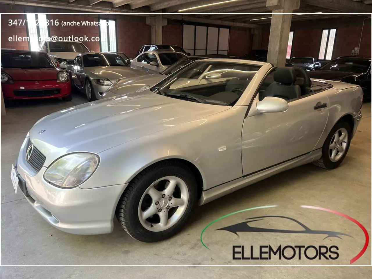 Mercedes-Benz SLK 230 KOMPRESSOR MANUALE – PACCHETTO AMG – TAGLIANDI MERCEDES, foto 1