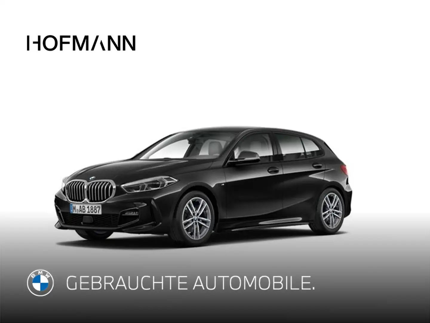 BMW 118 M Sport Schwarz - 1