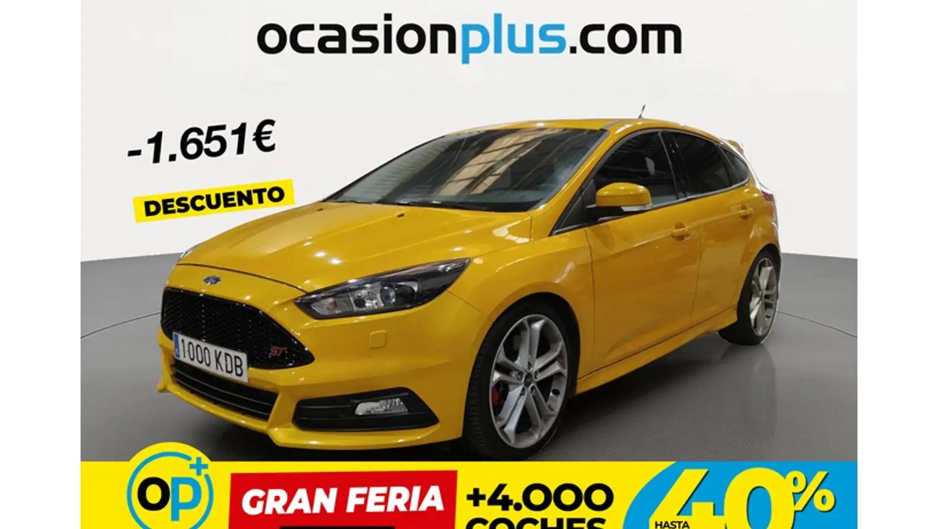 Ford Focus 2.0 Ecoboost Auto-S&S ST Amarillo - 1