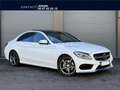 Mercedes-Benz C 220 220d BVA - AMG - Toit panoramique Blanc - thumbnail 1