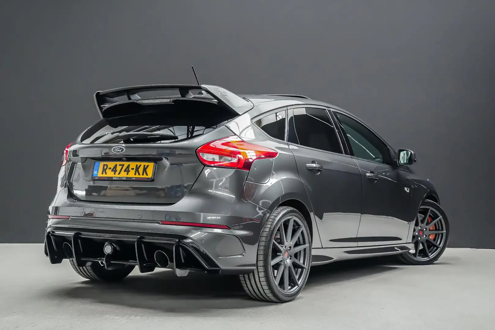 Ford Focus RS 2.3 350 pk |schuifdak|Airtec intercooler|Ramair Grijs - 2