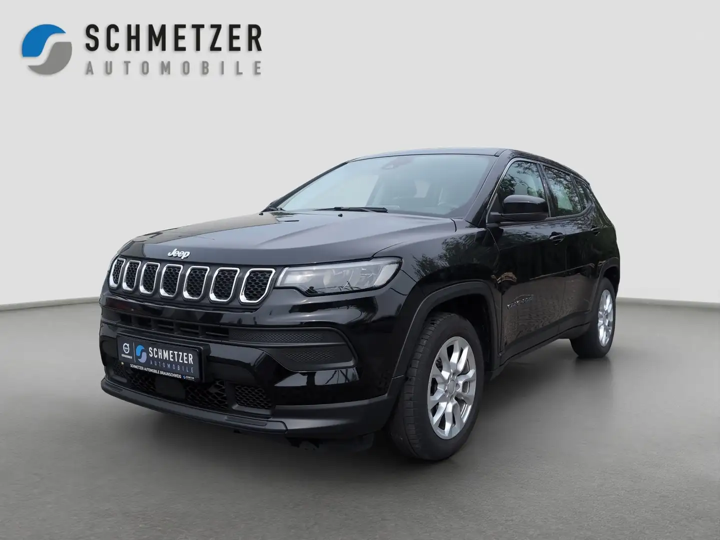 Jeep Compass +1.3+MultiAir+Lenkradhzg+Sitzhzgv+PDCh+++ Zwart - 1