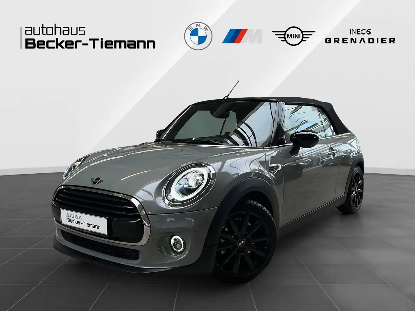 MINI Cooper Cabrio LED/Klima/Tempom./Leder/17'' Black Grau - 1