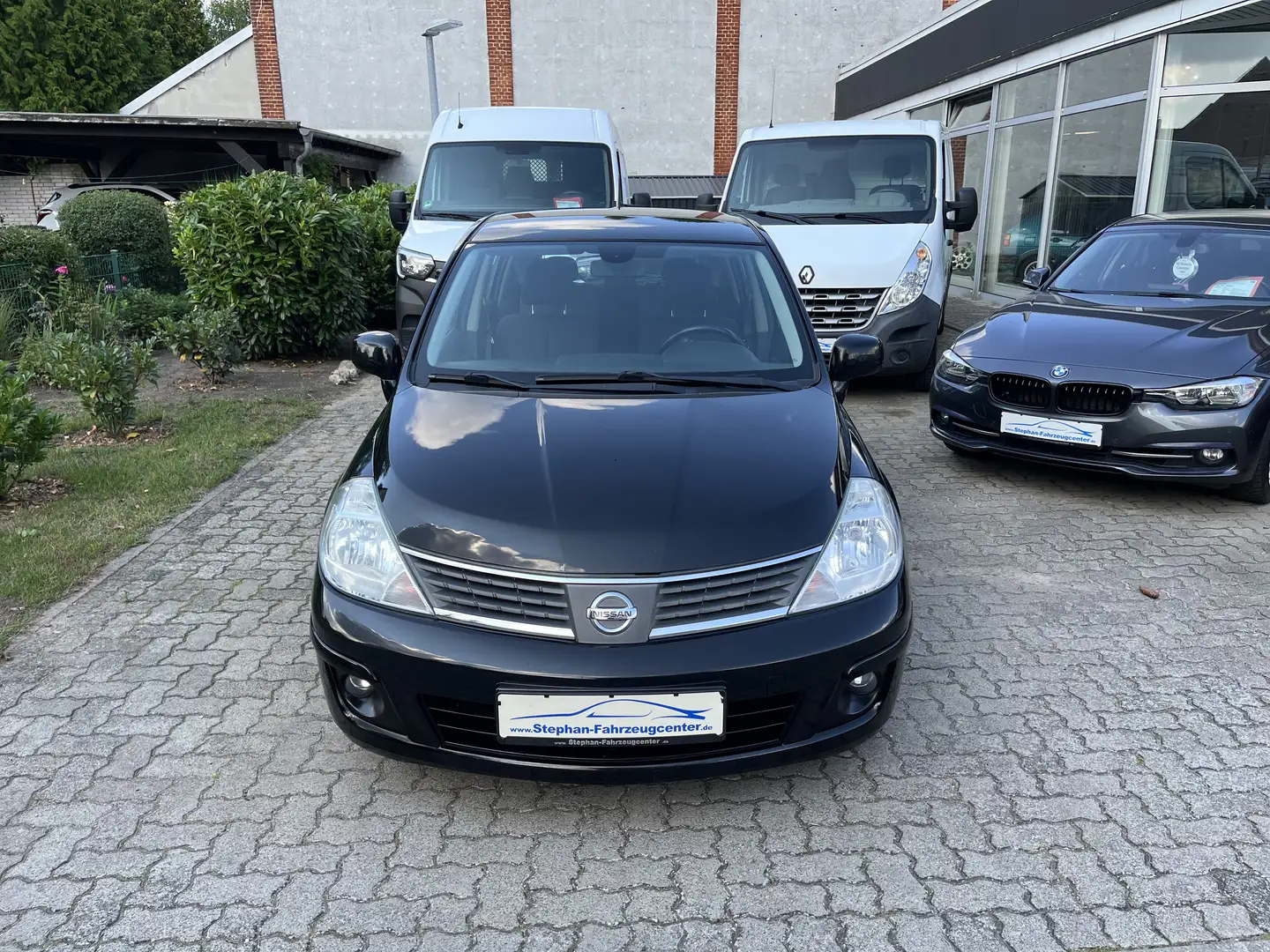 Nissan Tiida Acenta mit Klima,Alus,Servo…. Czarny - 2