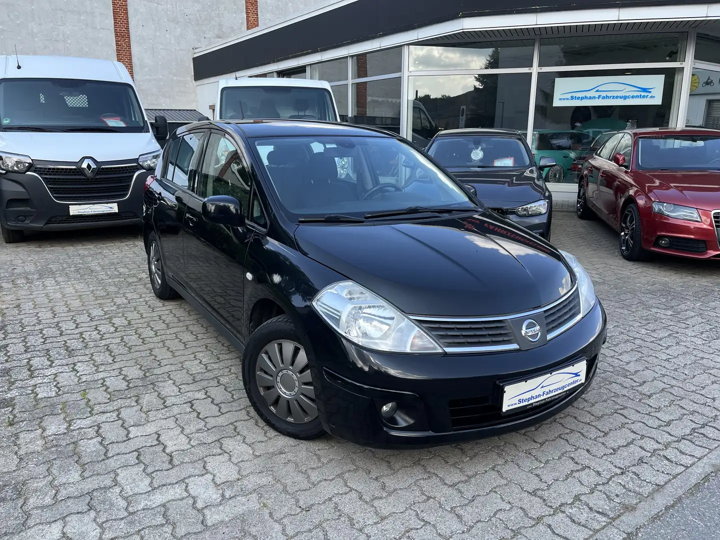 Nissan Tiida Acenta mit Klima,Alus,Servo…. Czarny - 1
