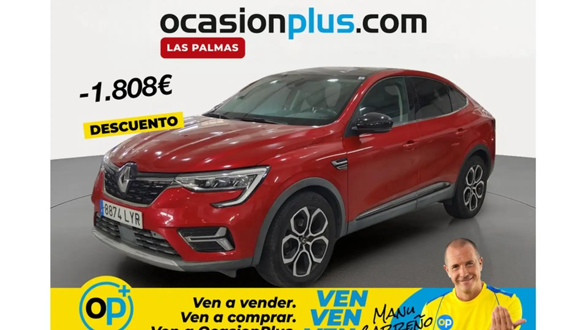 Renault Arkana 1.6 E-Tech Zen 105kW Rojo - 1
