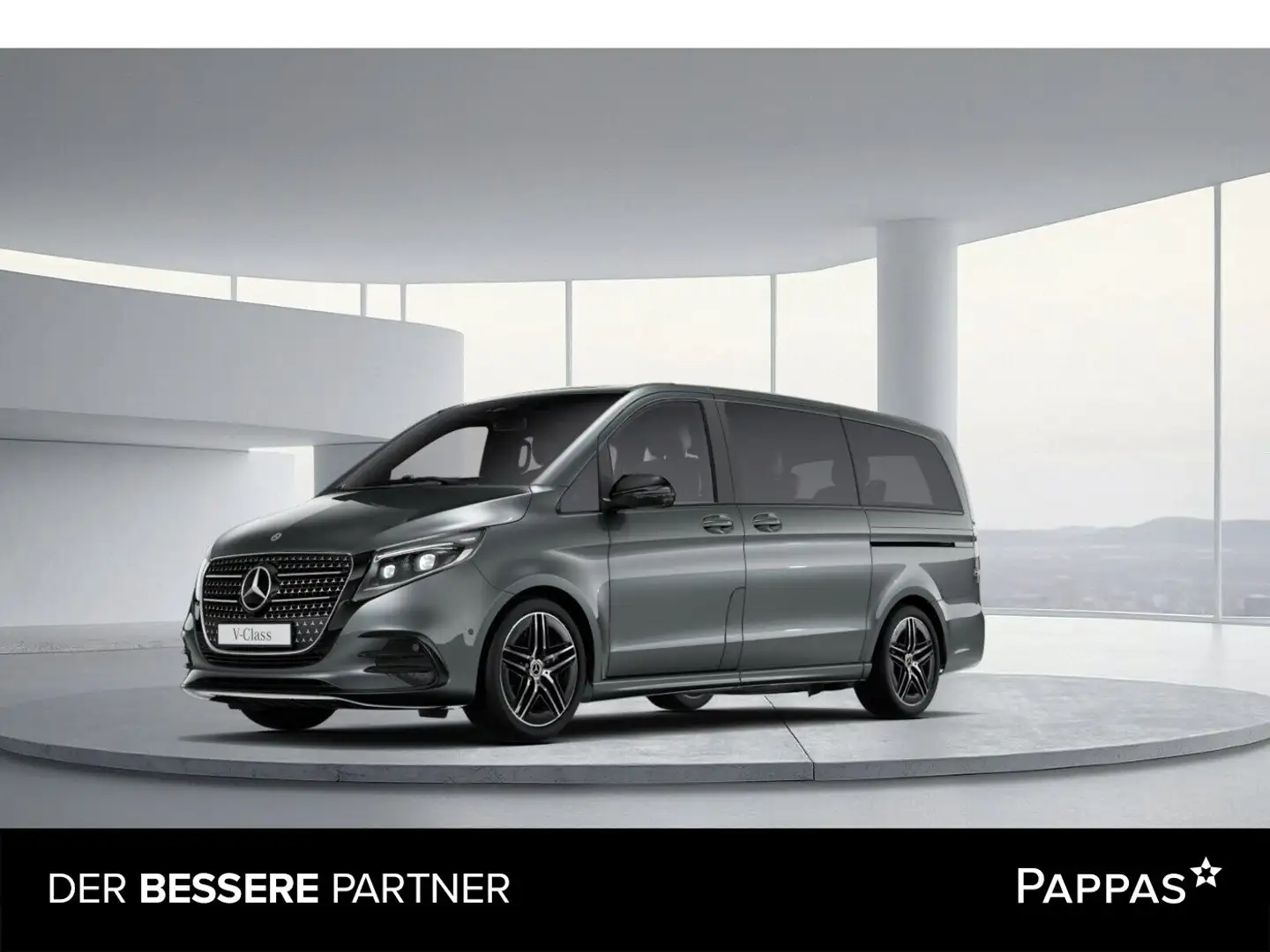 Mercedes-Benz V 250 D Avantgarde 4x4 L AHK 2,5t 6 Sitze Navi Grau - 1