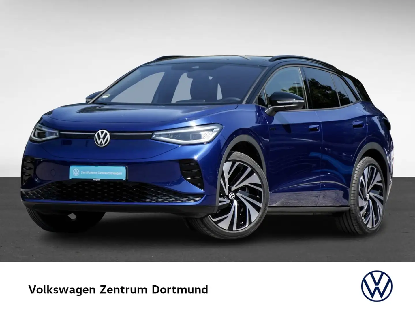 Volkswagen ID.4 GTX 4X4 WÄRMEPUMPE PANO AHK 360CAM ACC LM21 Blauw - 2