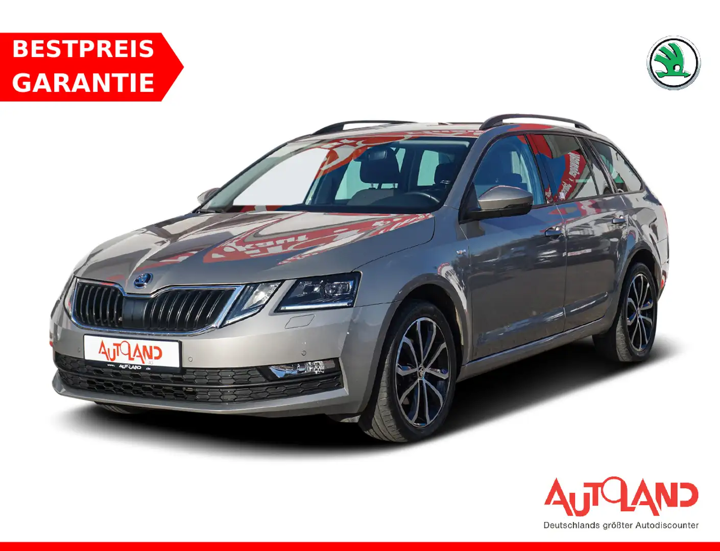 Skoda Octavia Combi 1.0 Soleil LED PDC Android Apple Beige - 1