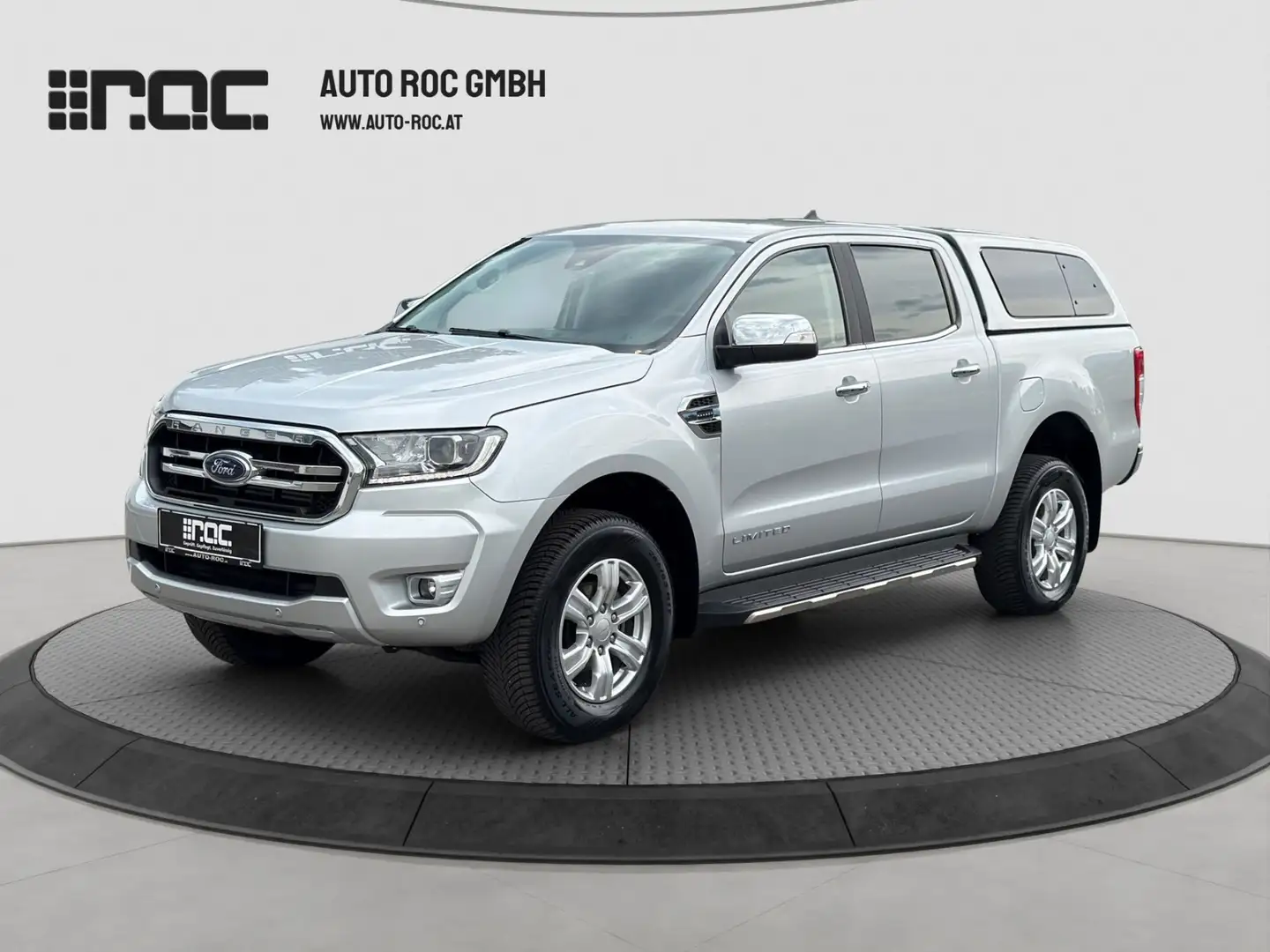 Ford Ranger 2.0D EcoBlue Aut. DoKa Limited 4x4 AHK/STH/Kamera Silber - 1