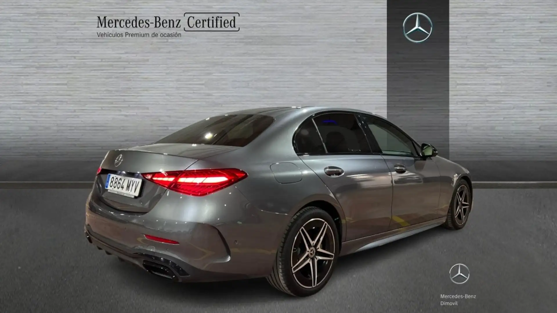 Mercedes-Benz C 200 200d 9G-Tronic Gris - 2