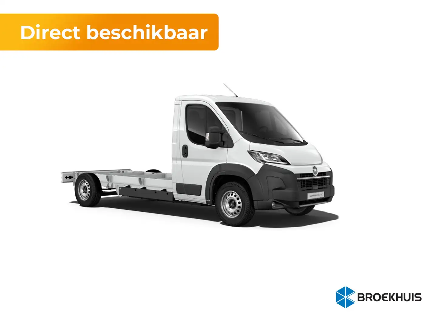 Opel Movano-e Standaard - Electric Chassis Cabine | Elektrisch v White - 1