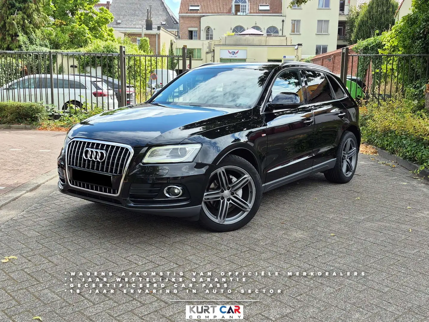 Audi Q5 2.0 TDI S-LINE / LEDER / NAVI / 20\ VELGEN / LED Noir - 1