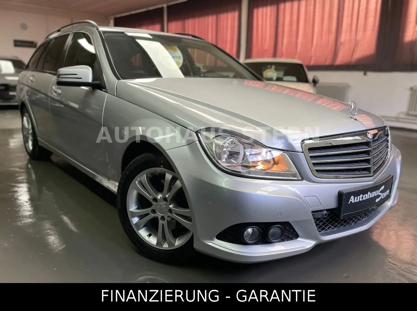 Mercedes-Benz C 200 T CDI AHK 8x Reifen Tempomat Garantie Silver - 1