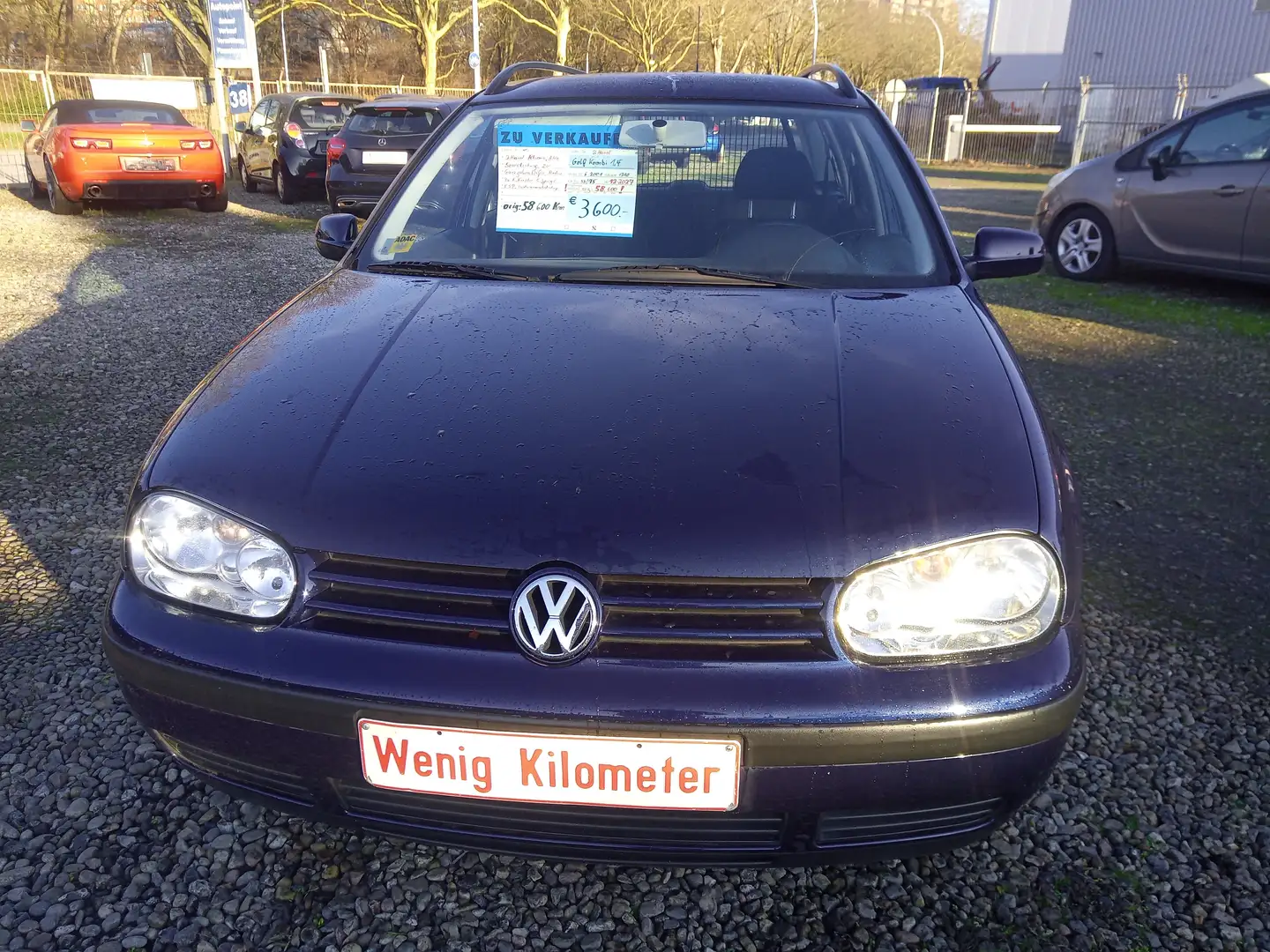 Volkswagen Golf Variant Golf IV 1.4 orig: Km 58600 Tüv; 11- 2027 Klima Blau - 2