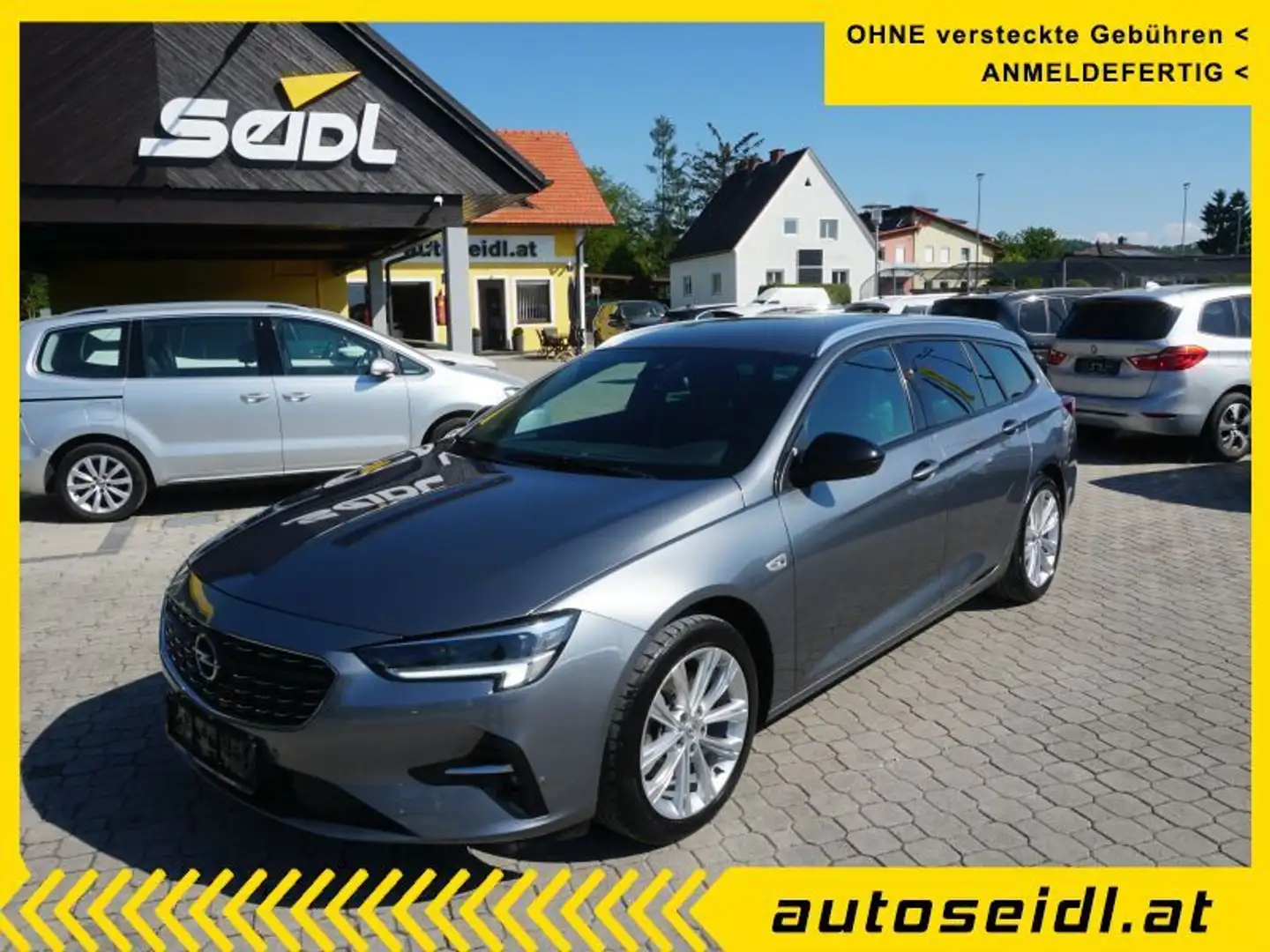 Opel Insignia 2,0 CDTI Business Elegance Aut. *TOPAUSSTATTUNG* Grau - 1