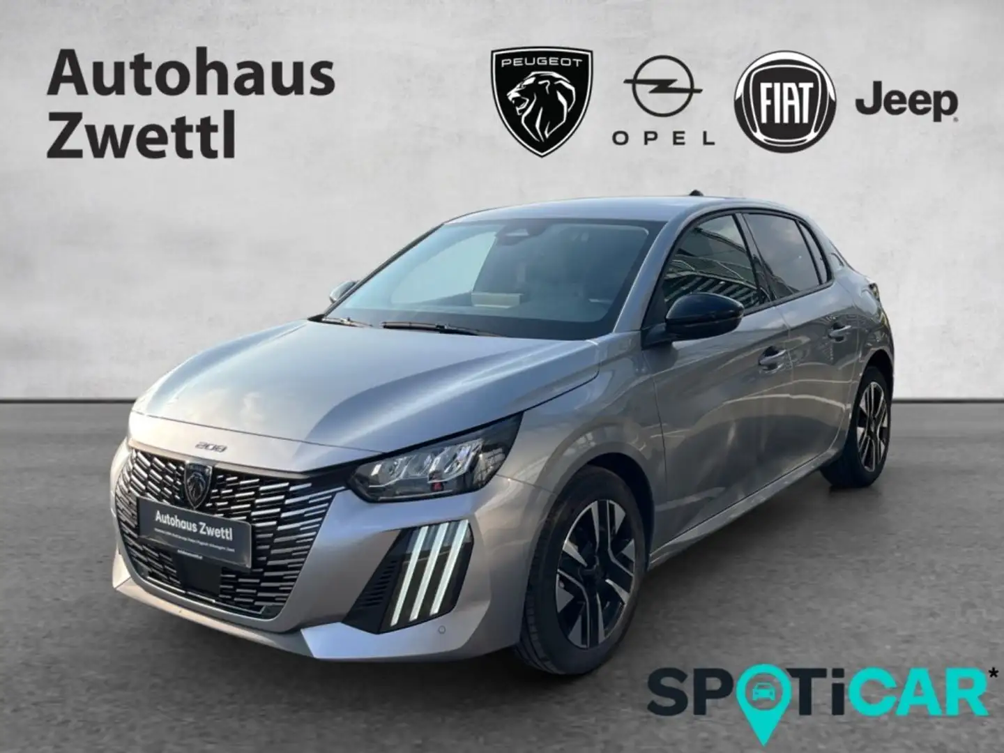 Peugeot 208 Allure PT 100 Grau - 1