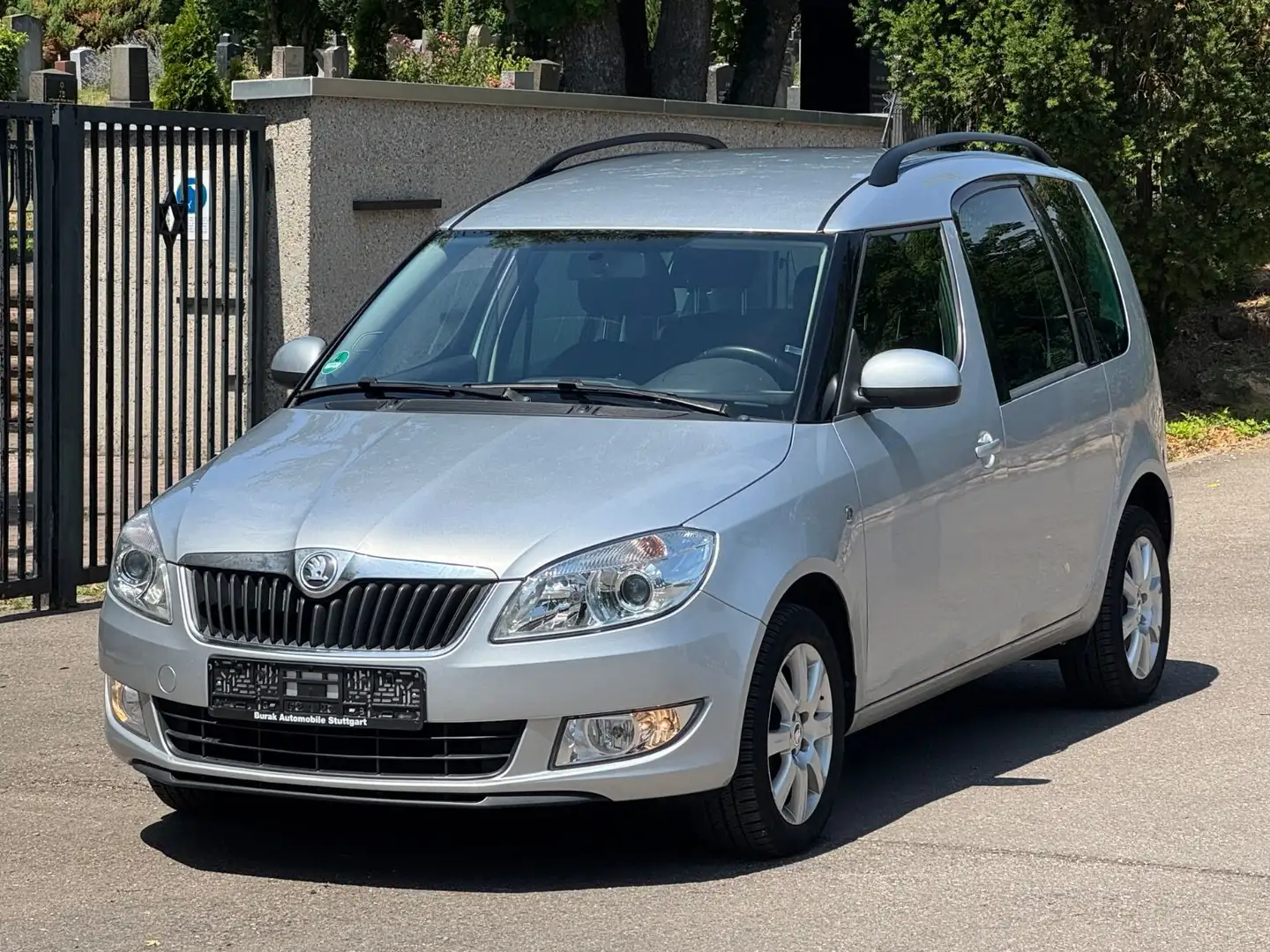 Skoda Roomster 1.2 Ambition /1-Hand/Wenig KM/Top Silber - 1