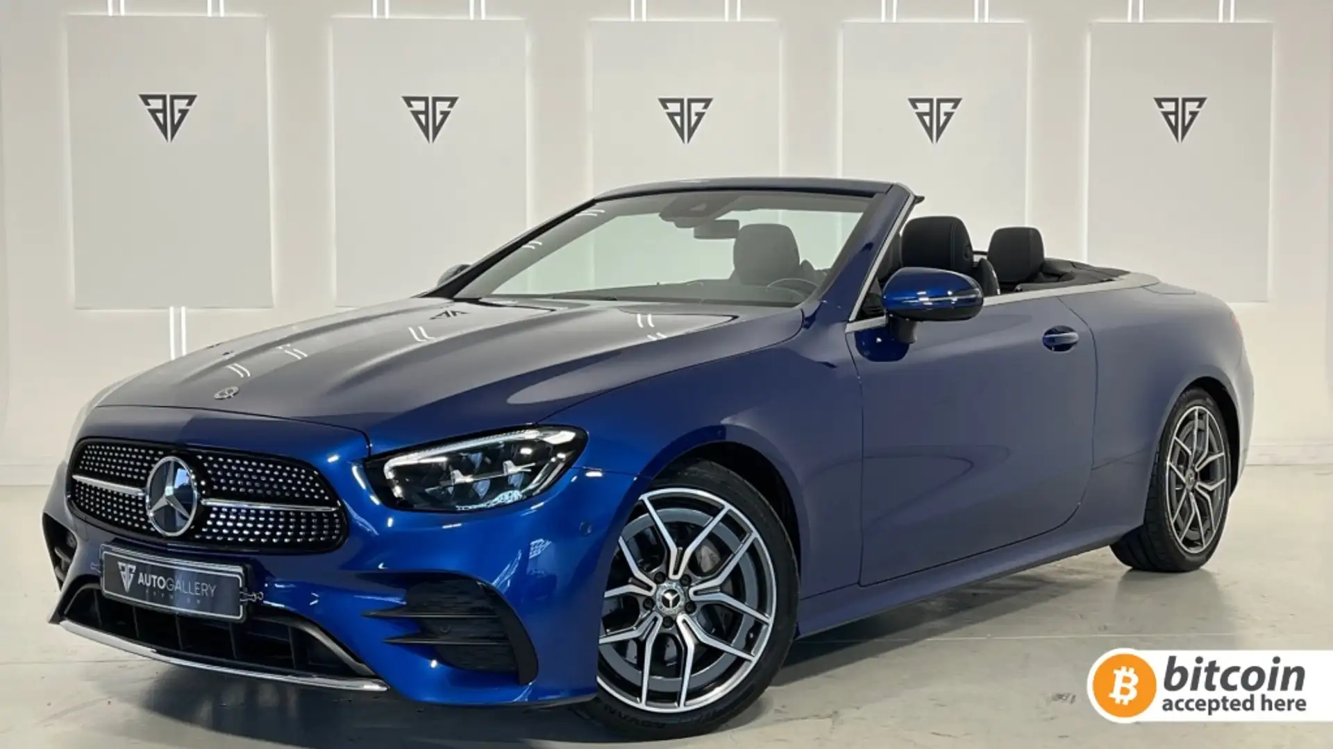 Mercedes-Benz E 350 Cabrio 9G-Tronic Azul - 1