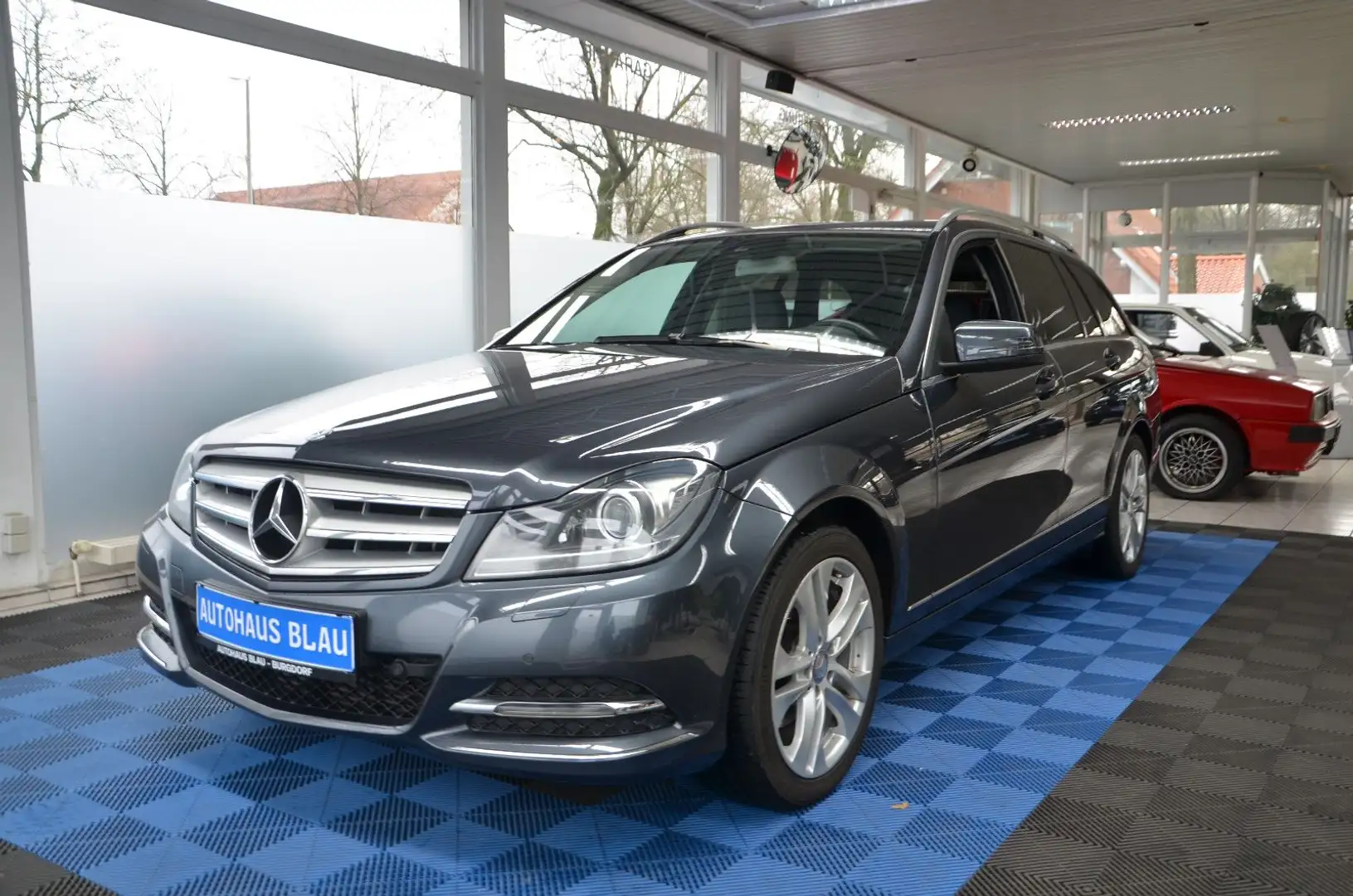 Mercedes-Benz C 220 T CDI *AUTOMATIK*FACELIFT*NAVI*SITZHZG*PDC Grijs - 1