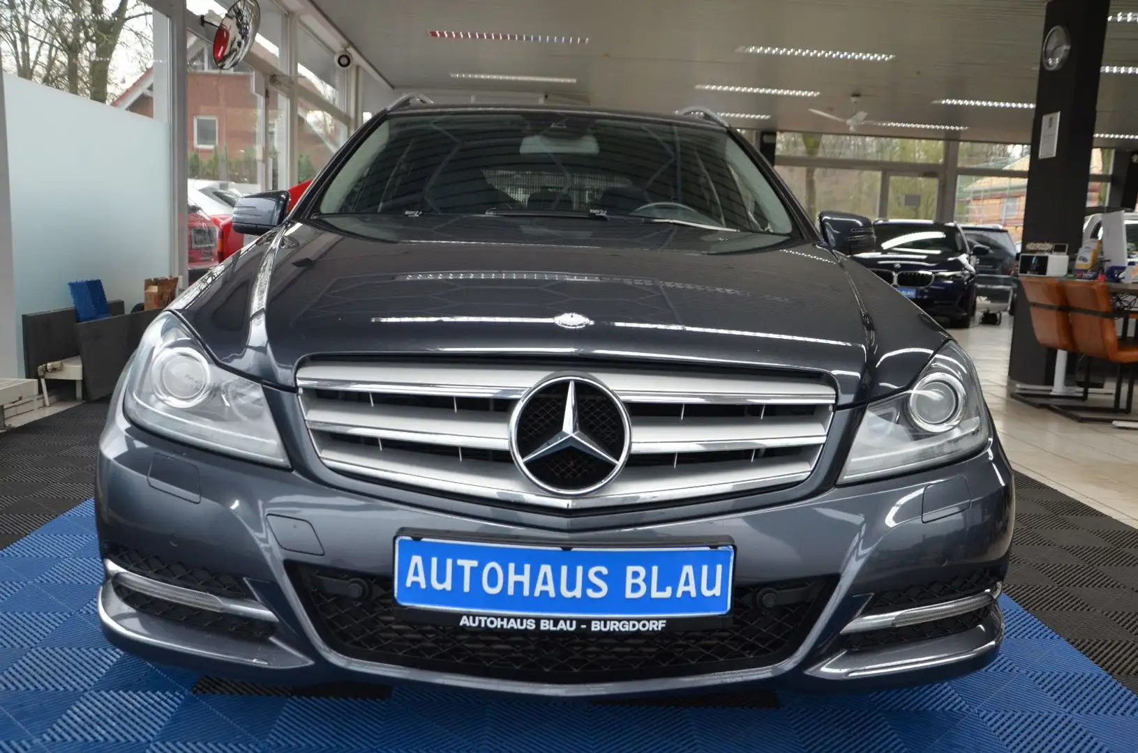 Mercedes-Benz C 220 T CDI *AUTOMATIK*FACELIFT*NAVI*SITZHZG*PDC Grijs - 2