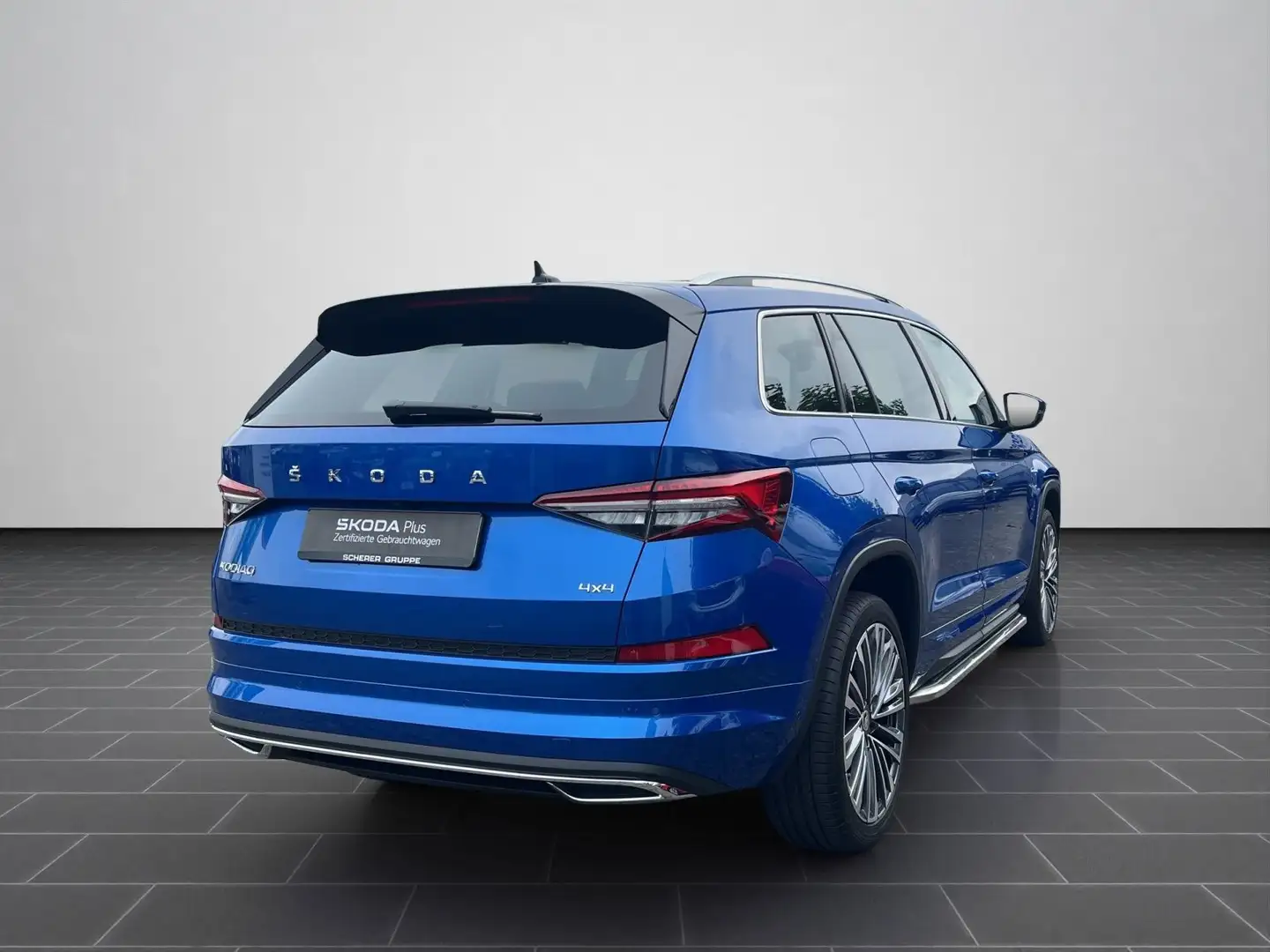 Skoda Kodiaq 2.0 TSI L&K 4x4 Navi, AHK, Pano, 360 Grad Blau - 2