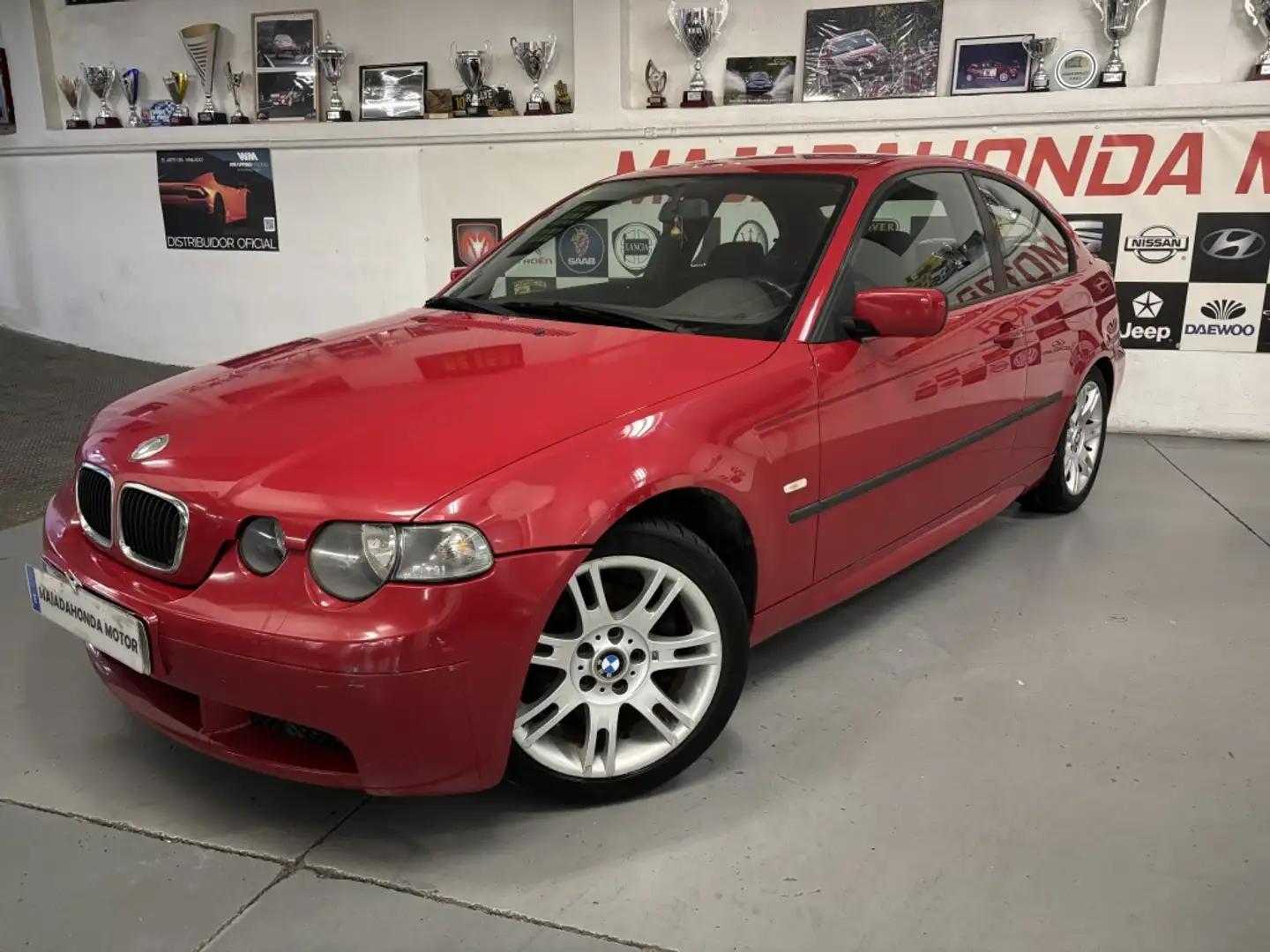 BMW 320 td Compact Piros - 1